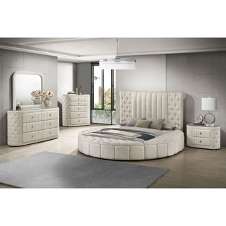 Santiago - 5 Drawer Chest Of Drawers - Ivory