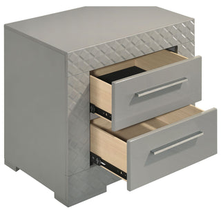 Pierce - 4 Piece Bedroom Set With LED Lighting