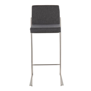 Fuji - Contemporary And Modern Elegance High Back Barstool