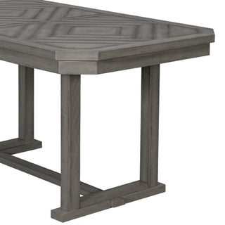 6 Piece Dining Table Set With Ergonomic Seating
