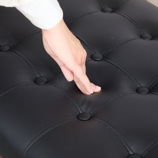 Upholstered End Of Bed Bench With Headrest
