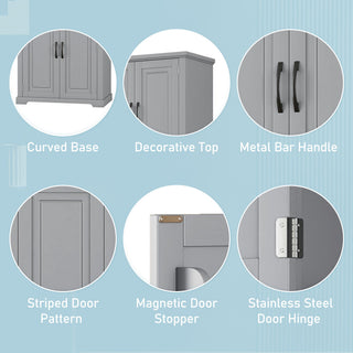 Bathroom Storage Cabinet With Drawer And Adjustable Shelf