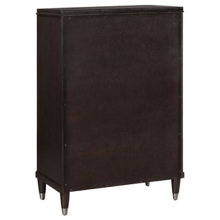 Niguel - 5 Drawer Chest Storage Furniture - Brown