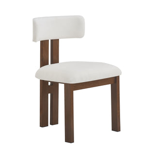 7 Piece Dining Set With Upholstered Armless Chairs And Table