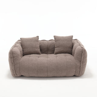 Cozy Beanbag Chair With High Resilience Foam Core For 2