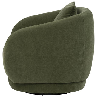 Harlan - Swivel Accent Chair - Green