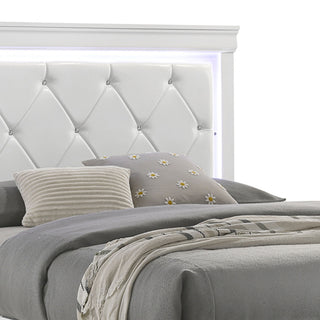 Blaze - Modern Bed With LED Headboard