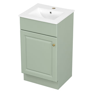 Bathroom Vanity With Sink, Cabinet With Adjustable Shelf