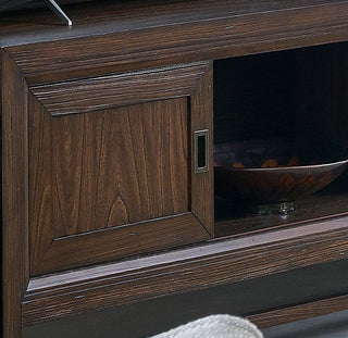 TV Stand Console, For TVs Up To 85", 2 Tone - Brown