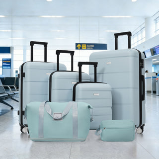 Hardshell Luggage Set 6 Piece With Duffel & Toiletry Bag