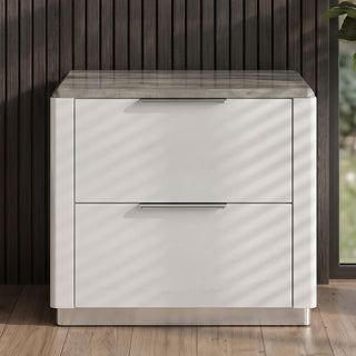 Jazz - 2 Drawer Nightstand - White