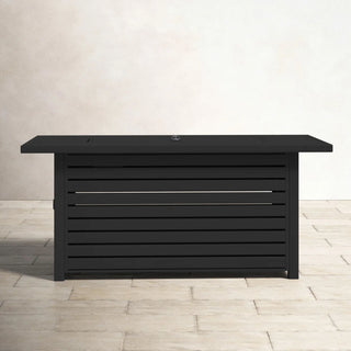 Propane / Gas Outdoor Fire Pit Table With Lid