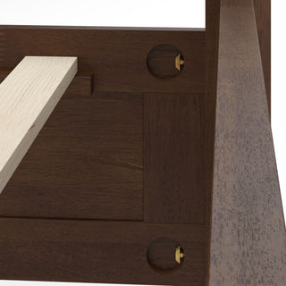 Farmhouse Platform Bed Frame & Tall Upholstered Headboard