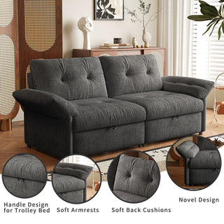 Sofa Bed, 2 In 1 Design For Living Rooms