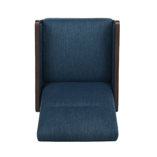 Drury - Contemporary Fabric Upholstered Pushback Recliner