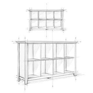 Acadian - Handcrafted Cube Storage