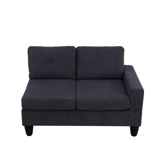 Modular L - Shaped Sectional Sofa 6 Seater 4 Piece Couch With Chaise