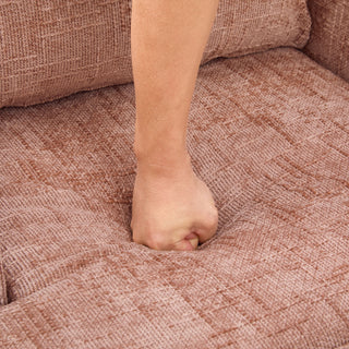 Modern Swivel Barrel Chair With Dual-Layer Cushion