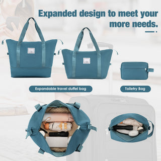 Softside Luggage Expandable Set & Duffel Bag Upright Spinner