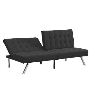 Modern Sofa Bed With Wood Frame And Stainless Legs