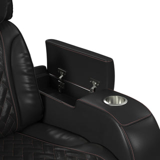 Prime Time - P3 Sofa With I Table, Reading Light, Heat, Massage, LED, And Speaker