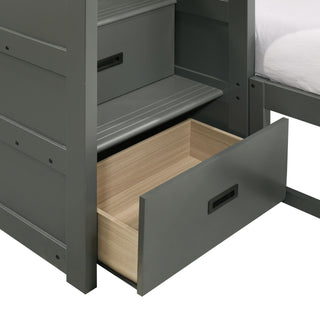 Sami - Step Bunk With Left Headboard
