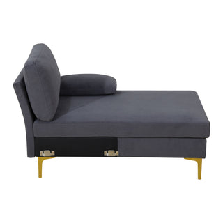 U - Shaped Sectional Sofa With Double Chaise