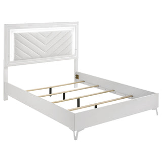 Buckley - Panel Bed With LED Trim