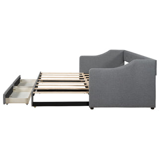 Upholstered Daybed With 2 Drawers