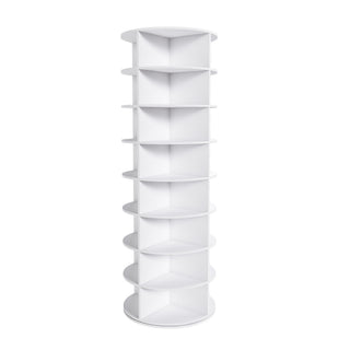 Rotating Shoe Rack Tower