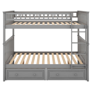 Bunk Bed With Drawers, Convertible Design