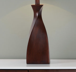Curvo - Contemporary Polyresin Table Lamp (Set of 2)