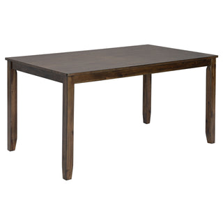 Elegant 6 Piece Dining Table Set With 4 Chairs And Bench