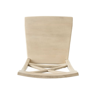 Dining Chair With X Shaped Back (Set of 2)