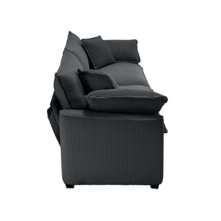 Elegant Oversized Sectional Sofa Set With Deep Seats And Flexible Layout