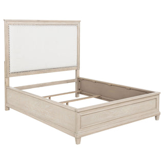 Wedner - Queen Panel Bed - Oak