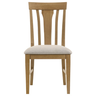 Auburn - Dining Side Chair (Set of 2) - Natural / Light Brown