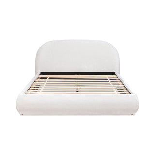 Archie Puffy Grounded - Upholstered Platform Bed