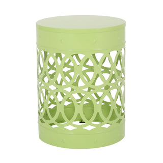 Outdoor Metal S/2 End Table