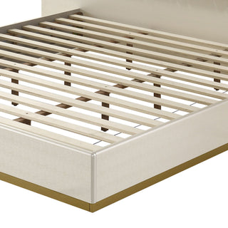 Stanley - Bed With LED Upholstered Headboard