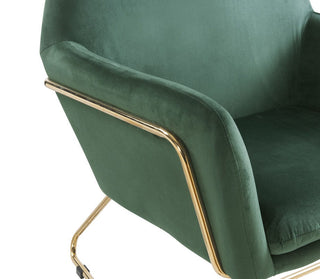 Keira - Accent Chair With Metal Base