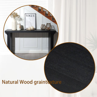 Console Table With Decorative Molding