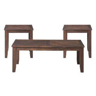 Jax - 3 Table Occasional Set - Dark Walnut