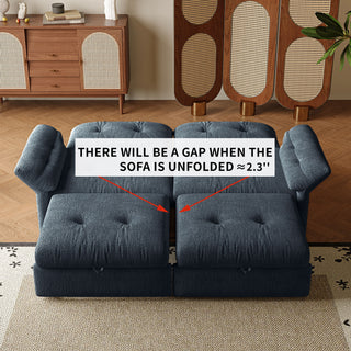 Sofa Bed, 2 In 1 Design For Living Rooms