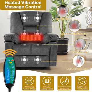 Power Lift Recliner Chair Sofa With Massage