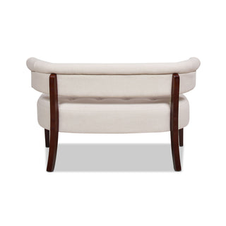 Jared - Versatile Roll Arm Tufted Bench Settee