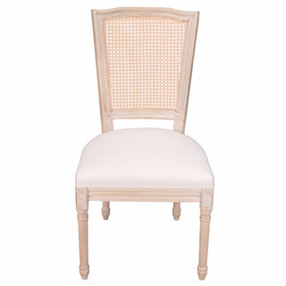 Upholstered Dining Chairs With T - Shaped Back (Set of 2) - Beige