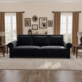 Chesterfield Sofa & Pull Out Bed