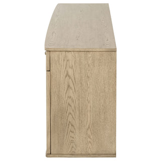 Kimpton - 4 Door Sideboard Buffet Cabinet - Beige