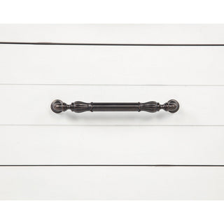 2 Drawer Nightstand With Dual USB Charging Ports - Vintage